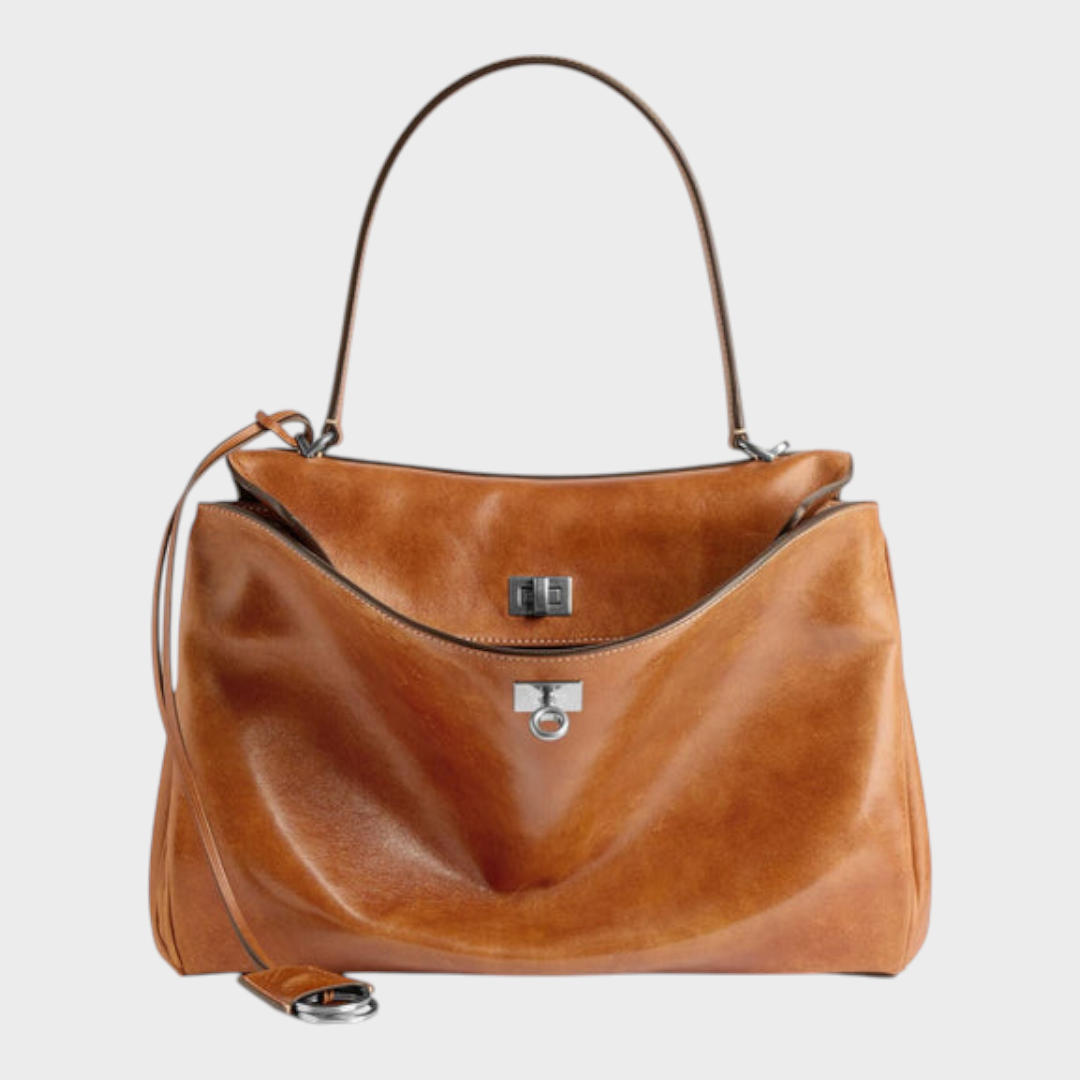 Libby – Minimalist Soft Faux Leather Handbag – view 10