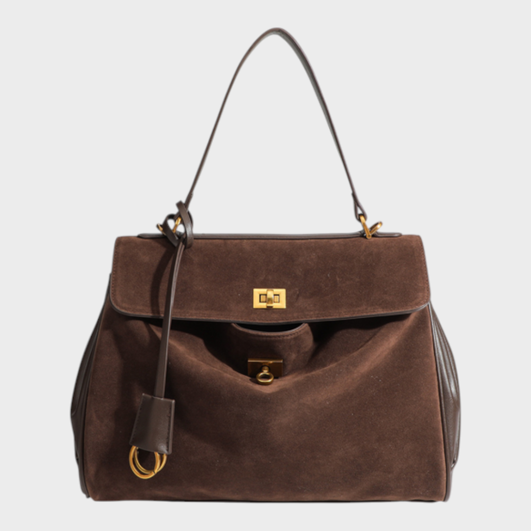 Libby – Minimalist Soft Faux Leather Handbag – view 12