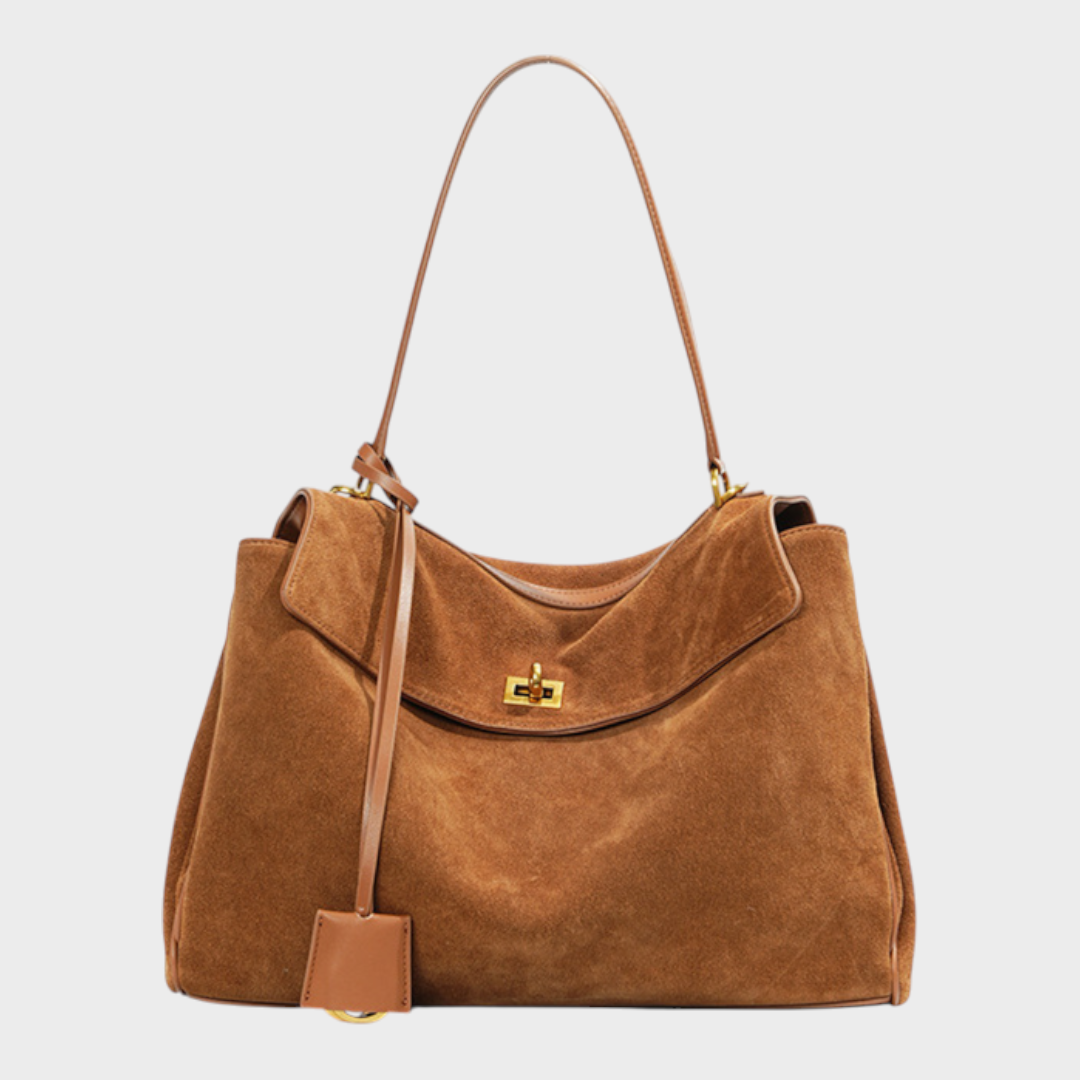 Libby – Minimalist Soft Faux Leather Handbag – view 2