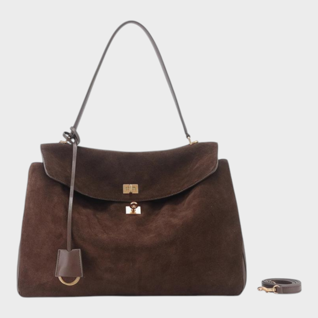 Libby – Minimalist Soft Faux Leather Handbag – view 3