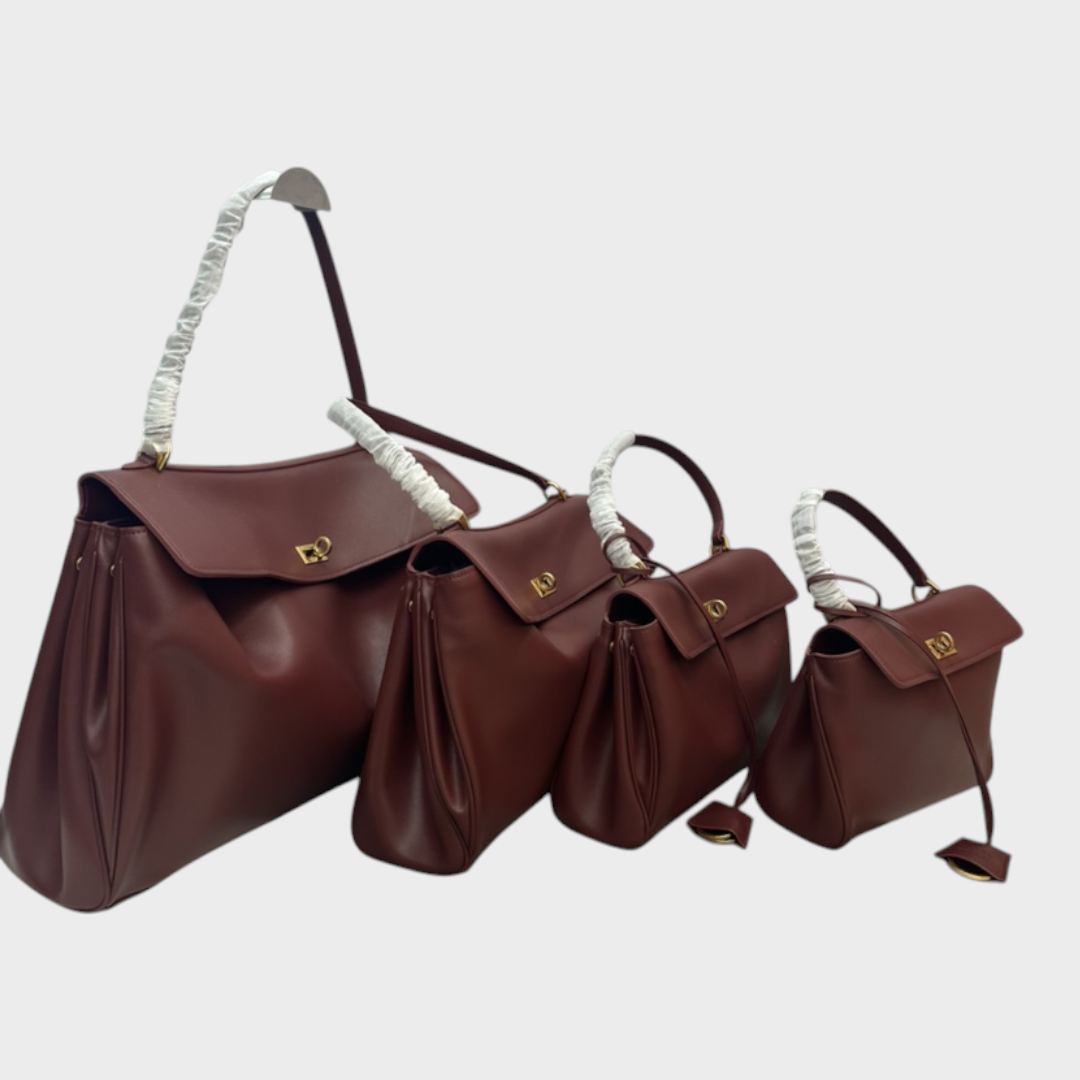 Libby – Minimalist Soft Faux Leather Handbag – view 6
