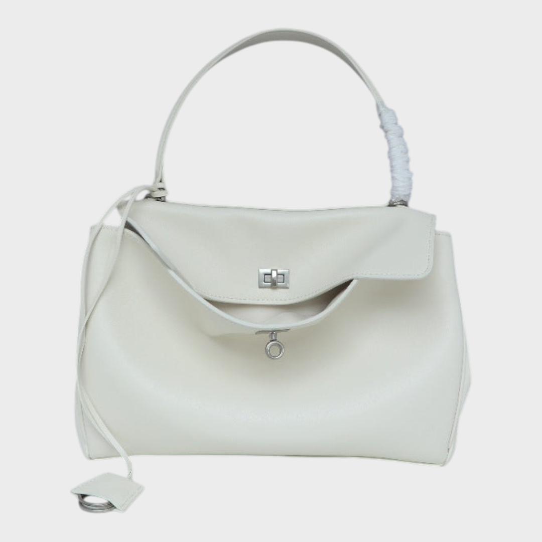Libby – Minimalist Soft Faux Leather Handbag – view 8