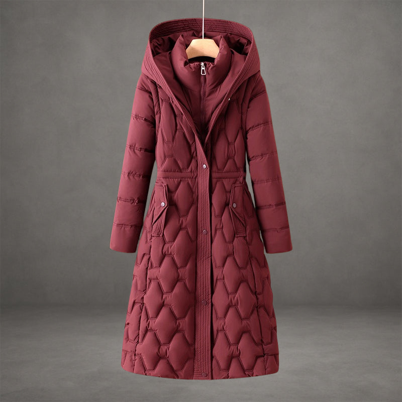 Lizza – Longline Hooded Padded Coat