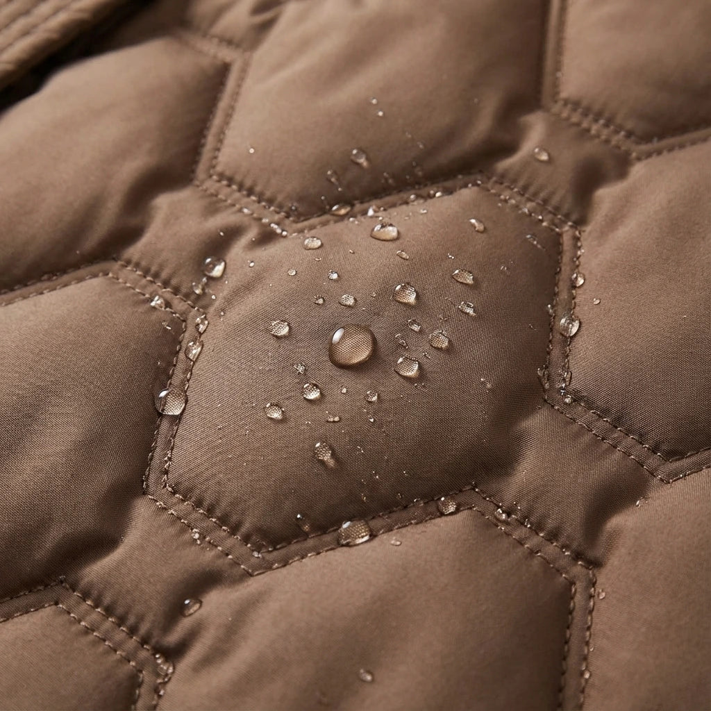 Lizza – Longline Hooded Padded Coat – view 7