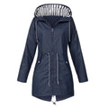 Lorraine | Women's Hooded Lightweight Raincoat, Water-Resistant Windproof Coat