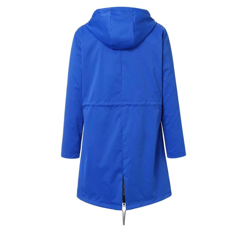 Lorraine | Women's Hooded Lightweight Raincoat, Water-Resistant Windproof Coat