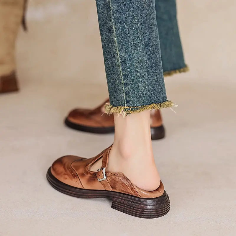 Imogen Mary Jane Strap Sandals - view 4
