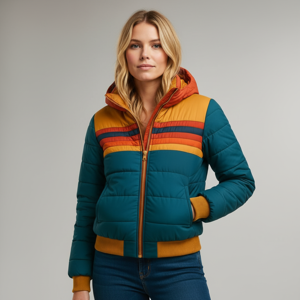 Eleanor | Thermal Windproof Jacket with Clean Silhouette for Women