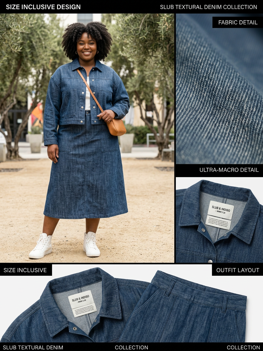 Sasha | Vintage Washed Soft Cotton Feel Denim Maxi Dress