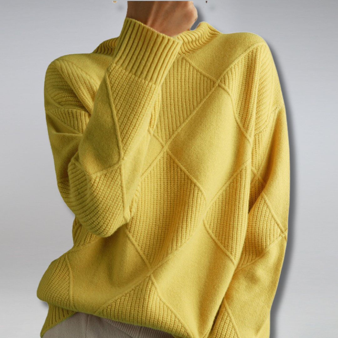 Penelope Women's Soft Knit Turtleneck Sweater – view 8