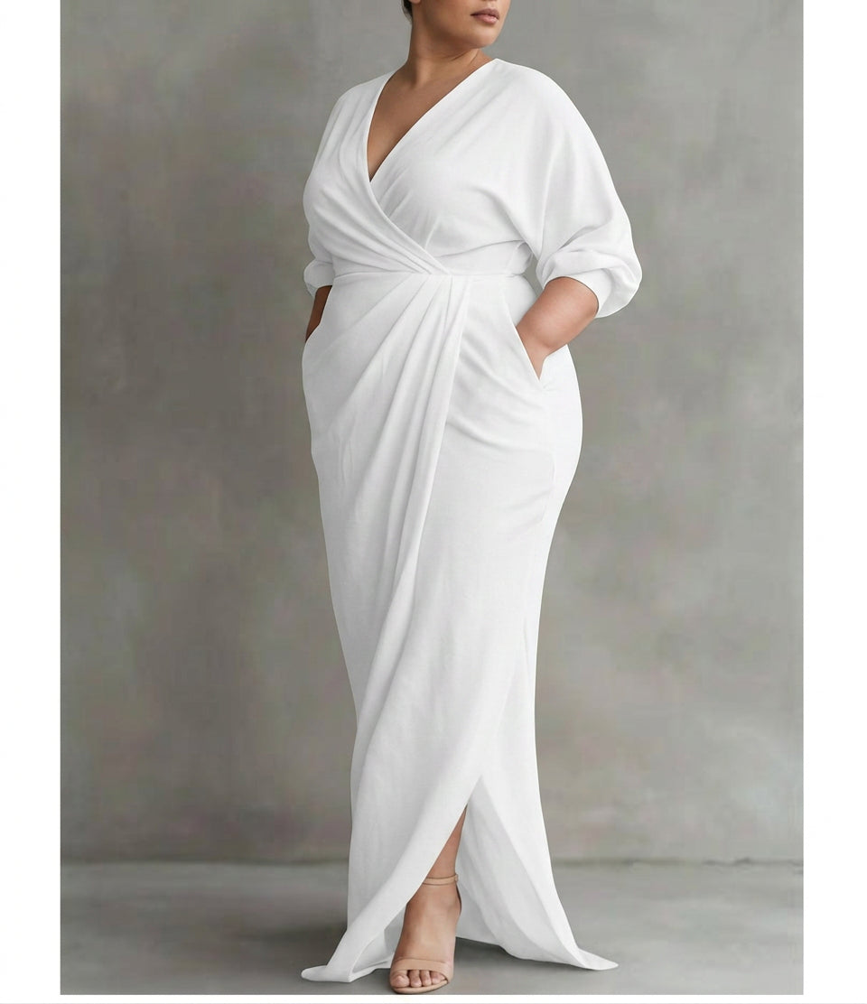 Petra Waist-Cinching Dress: Elegant Feminine Silhouette – view 6
