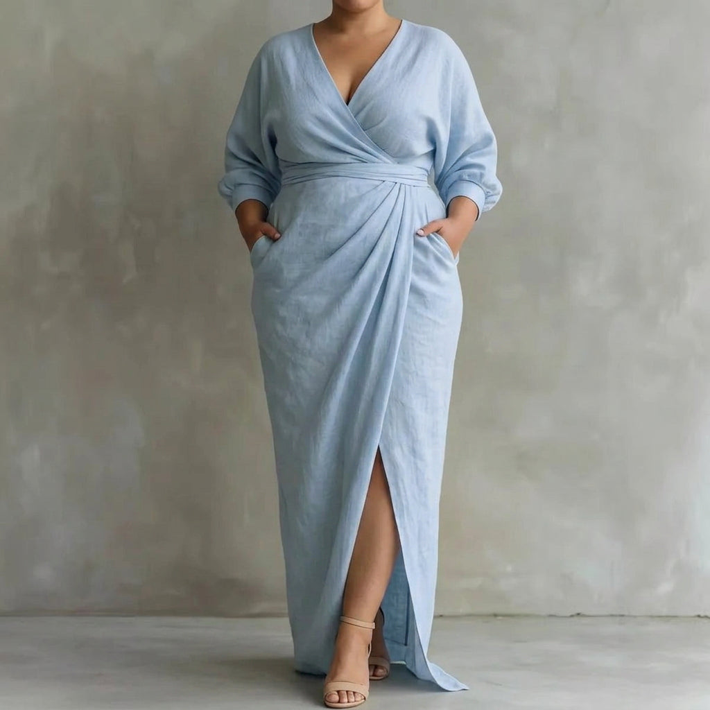 Petra Waist-Cinching Dress: Elegant Feminine Silhouette – view 7