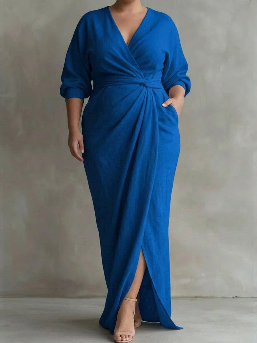 Petra Waist-Cinching Dress: Elegant Feminine Silhouette – view 8
