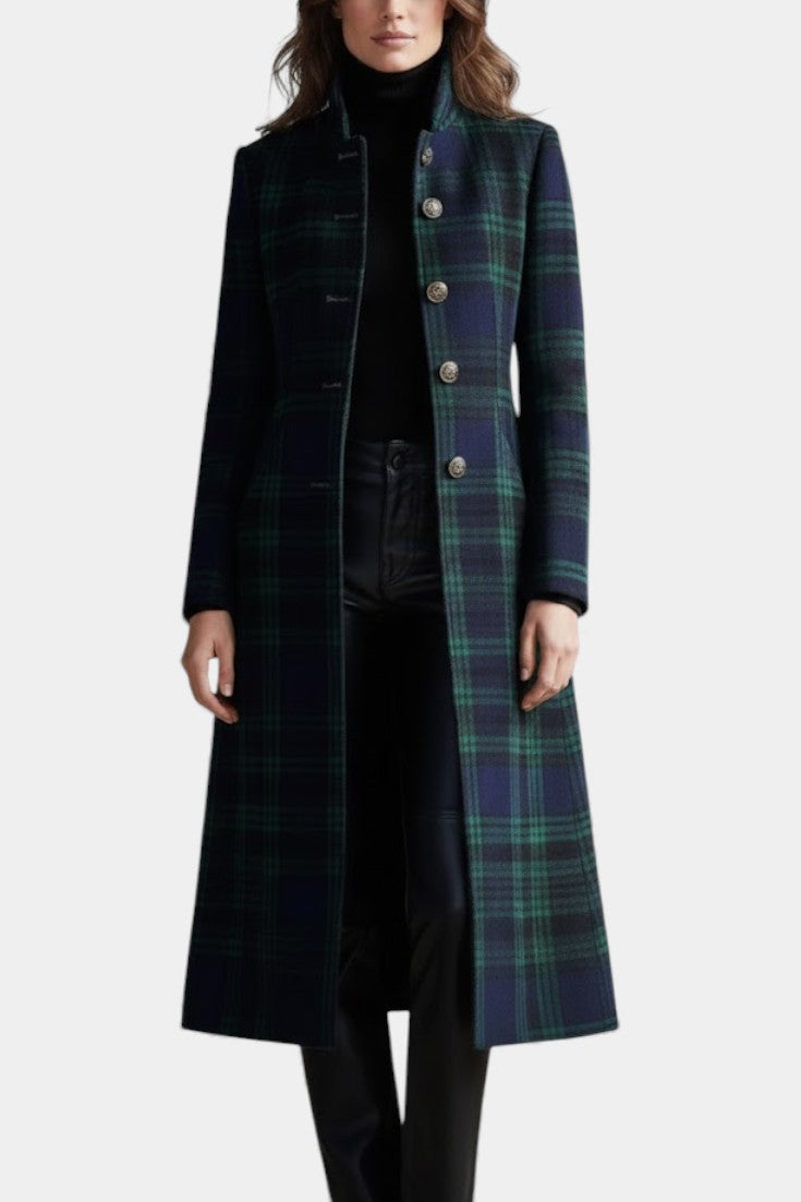 Hayden Rebecca – Timeless Plaid Elegant Coat – view 5