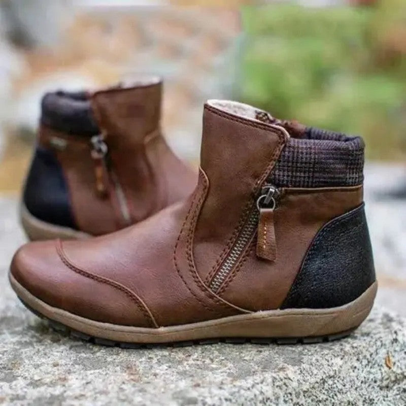 Carline | Waterproof Orthopedic Ankle Winter Boots for Women