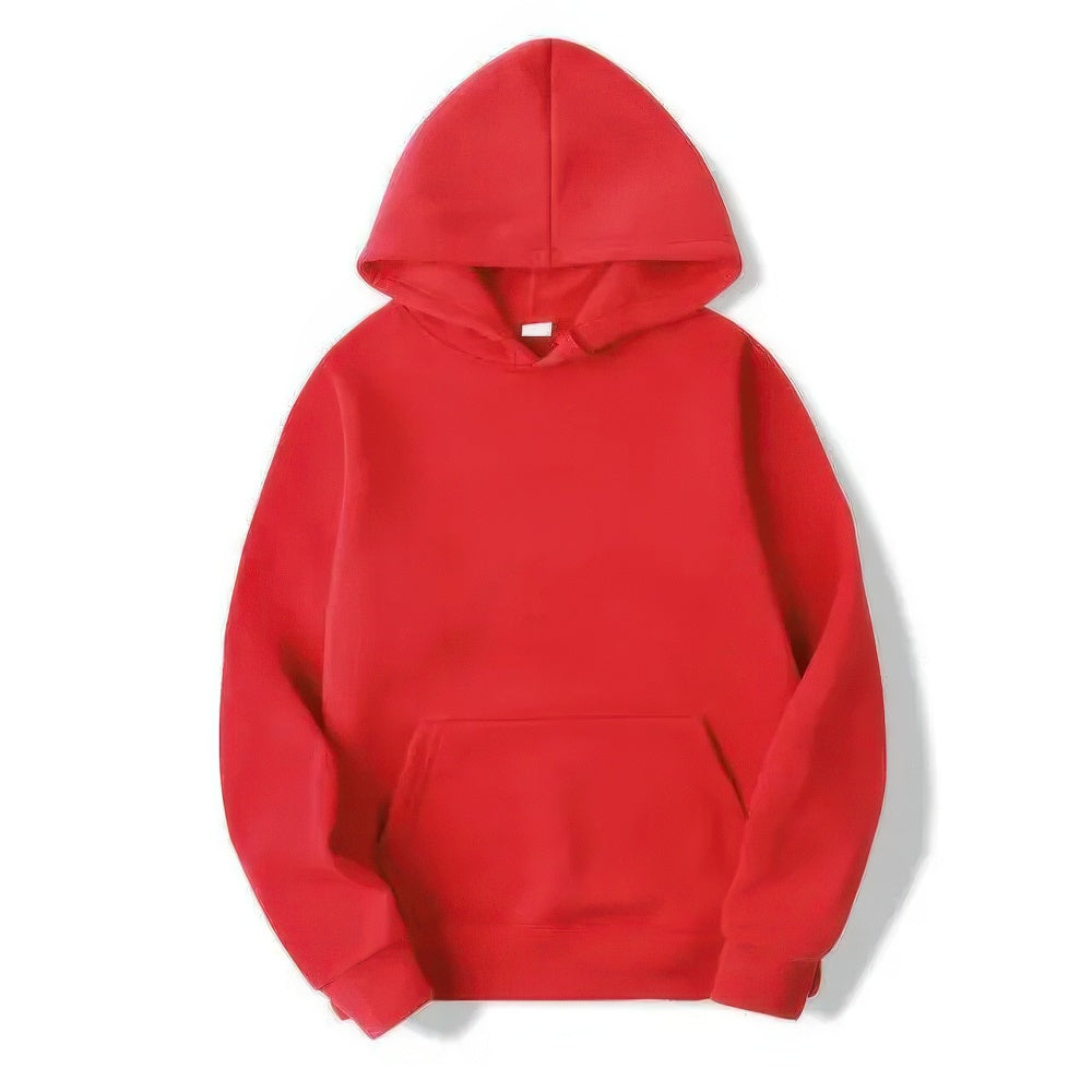 Unisex Fleece Pullover Hoodie – Kangaroo Pocket & Ribbed Cuffs – view 11