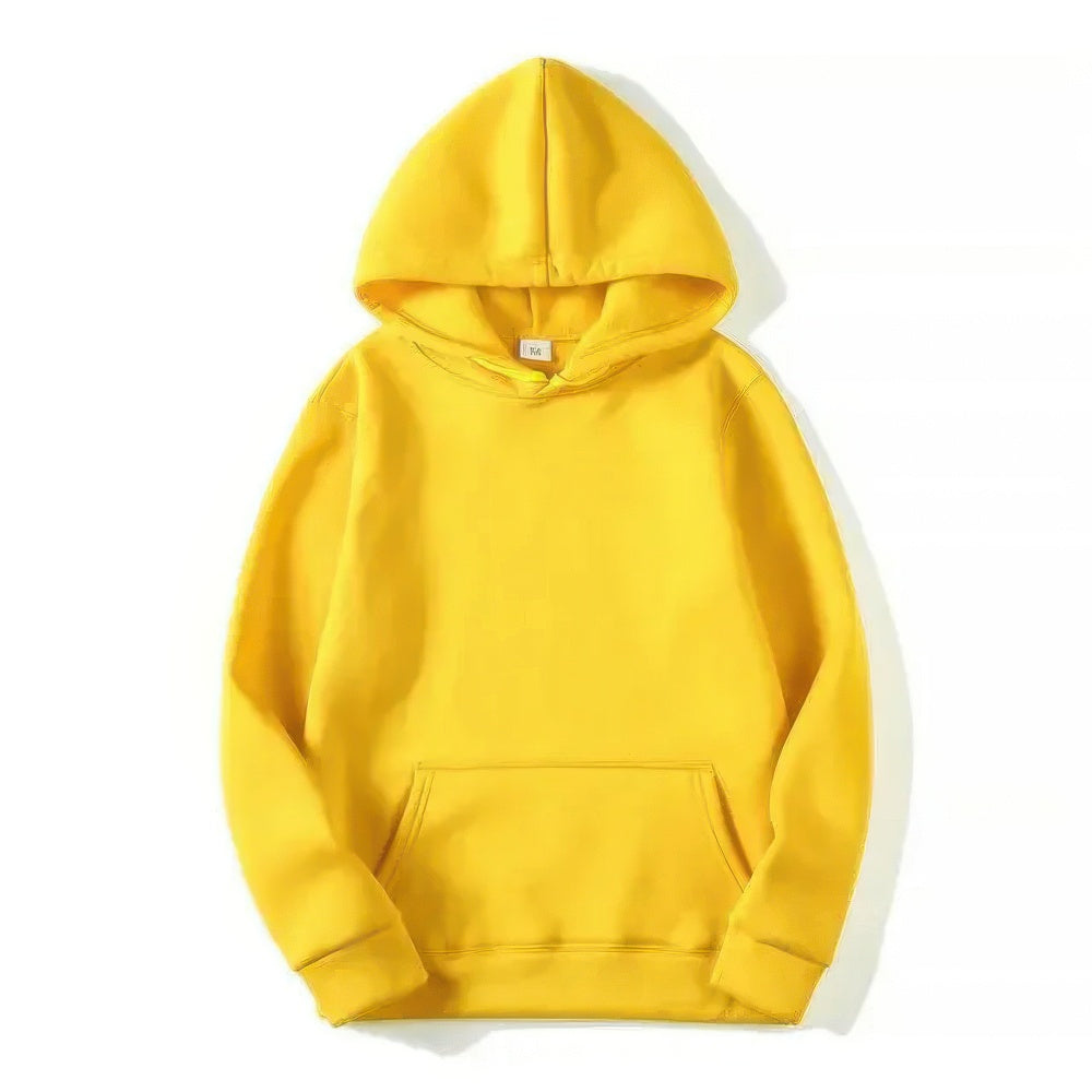 Unisex Fleece Pullover Hoodie – Kangaroo Pocket & Ribbed Cuffs – view 12