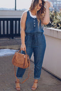 Wilhelmina Denim Jumpsuit – view 4