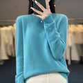 Willa Women's Soft Knit Sweater – Classic Fit, Everyday Comfort