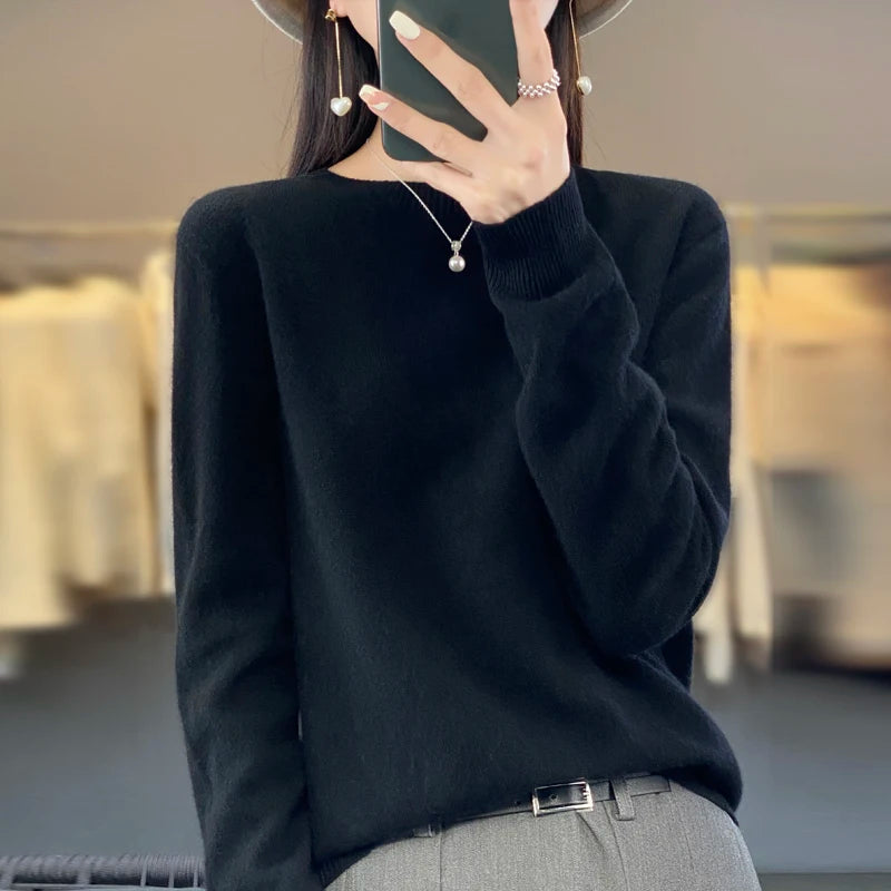 Willa Women's Soft Knit Sweater – Classic Fit, Everyday Comfort – view 9