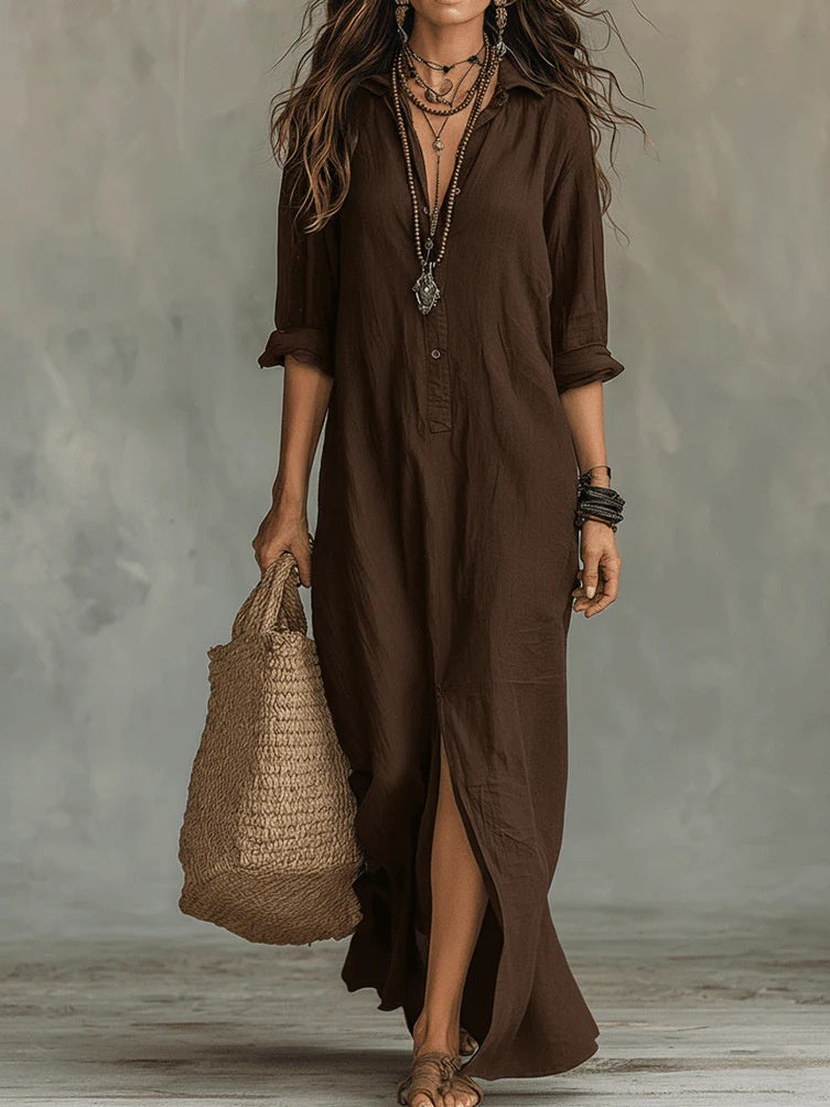 Willow – Effortless Maxi Dress Flattering Silhouette Versatile Daily Wear – view 10