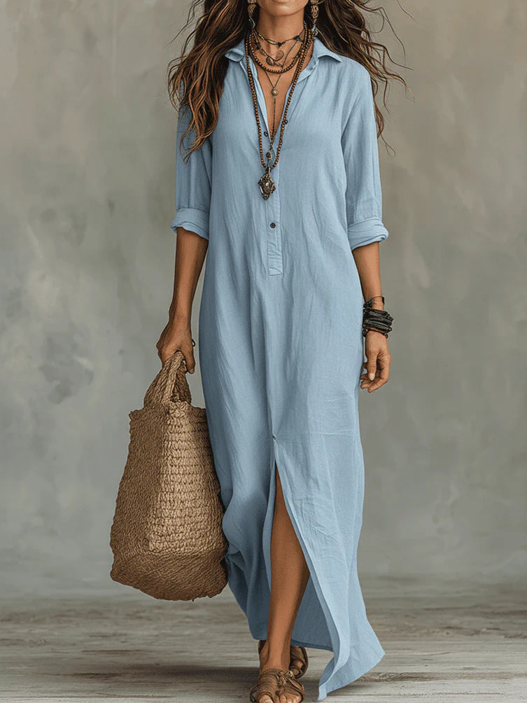 Willow – Effortless Maxi Dress Flattering Silhouette Versatile Daily Wear – view 11