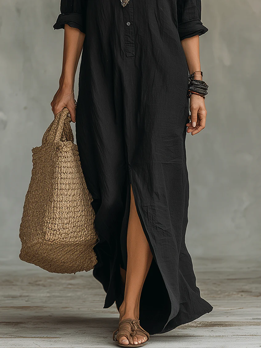 Willow – Effortless Maxi Dress Flattering Silhouette Versatile Daily Wear – view 5