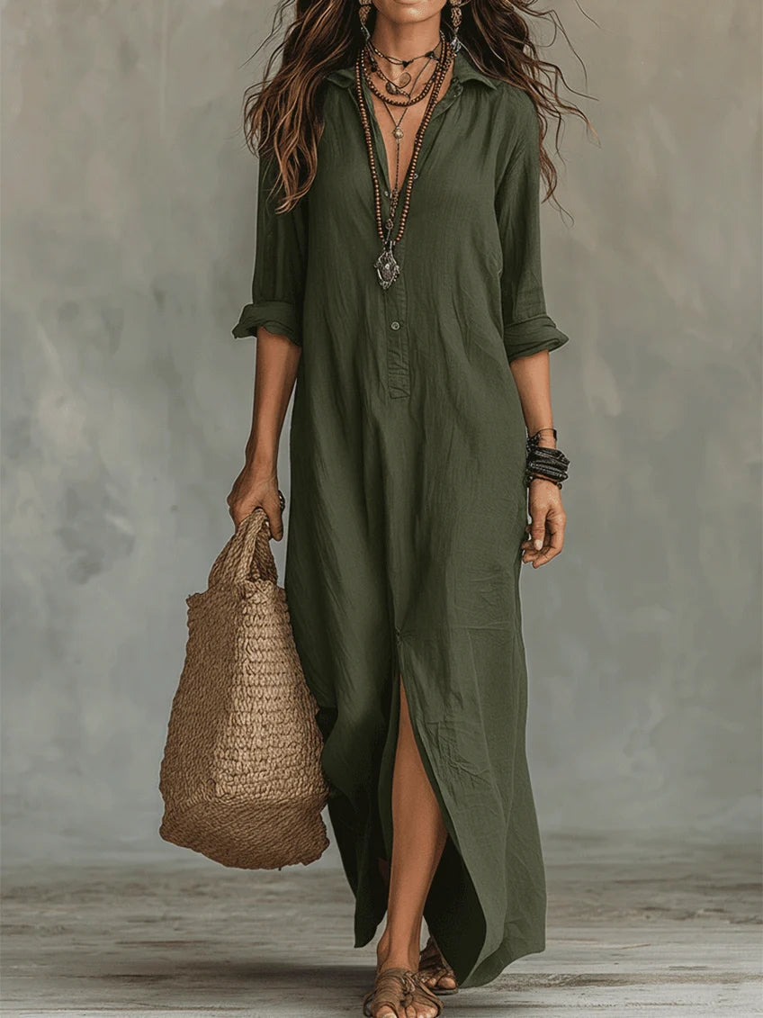 Willow – Effortless Maxi Dress Flattering Silhouette Versatile Daily Wear – view 7
