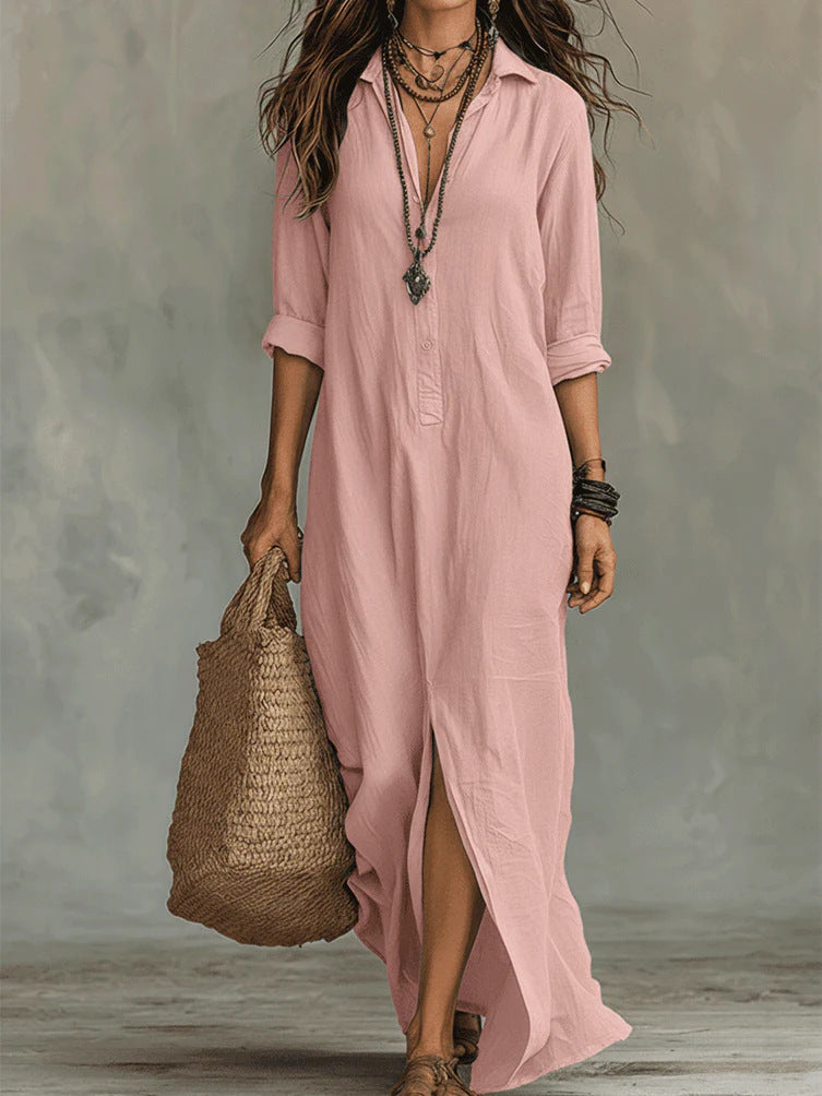 Willow – Effortless Maxi Dress Flattering Silhouette Versatile Daily Wear – view 9