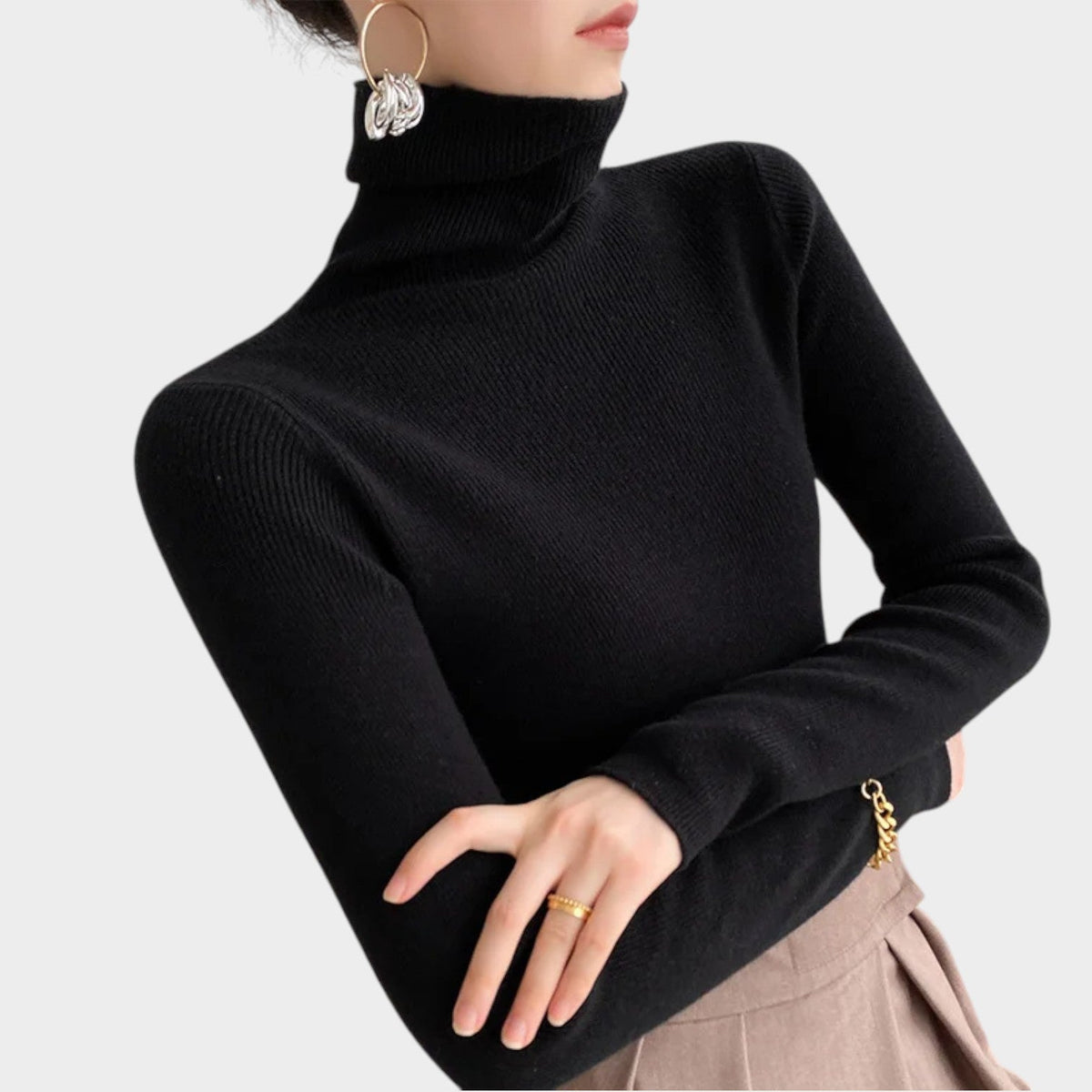 Women's Soft Knit Sweater Cozy Slim Fit – view 8