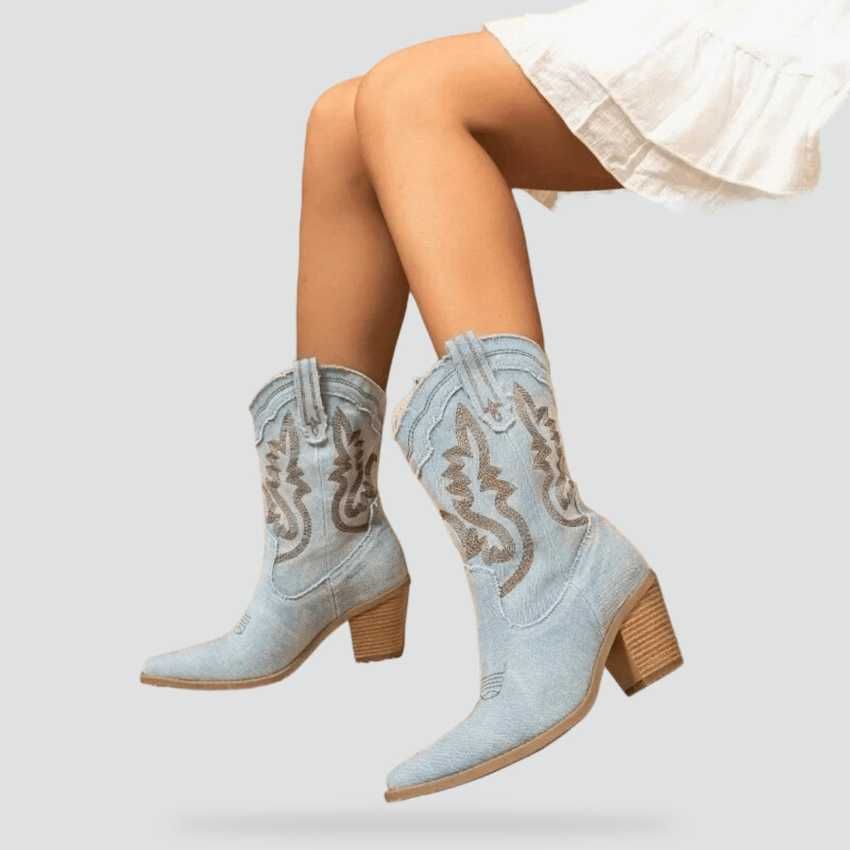 Women's Winter Heeled Ankle Boots
