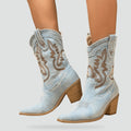 Women's Winter Heeled Ankle Boots